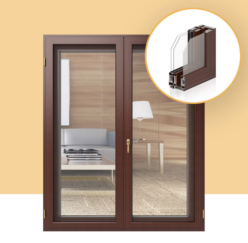 Kitchen Aluminum Swing Door