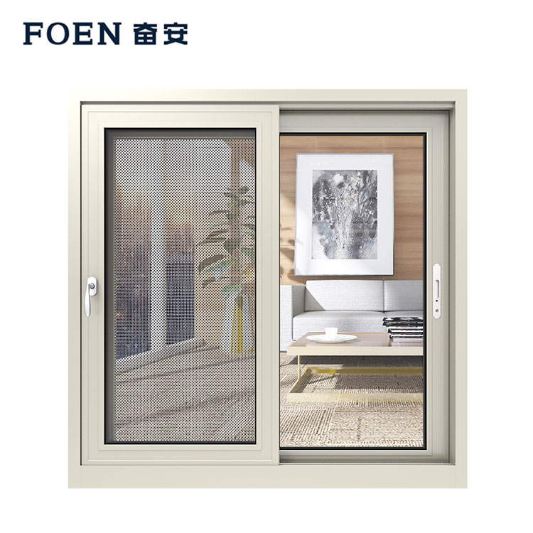 Home sliver aluminum sliding kitchen window