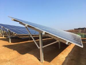 Pile Solar Ground Mounting System